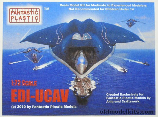 Fantastic Plastic 1/72 EDI-UCAV plastic model kit